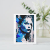 フィンランドポストカード – ポートレート – 女性の世界 ポストカード (スタンド正面)