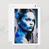 フィンランドポストカード – ポートレート – 女性の世界 ポストカード (正面/裏面)