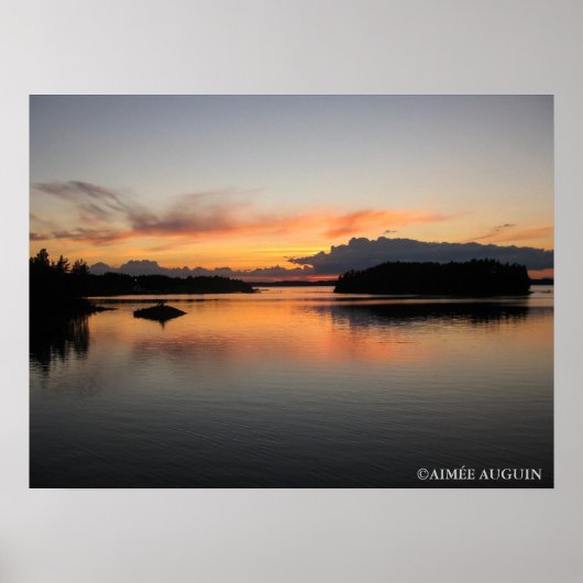 フィンランドミッドナイトサンポスター ポスター (正面)