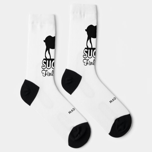 フィンランドムース名前をカスタムする ソックス (右)