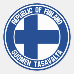 フィンランドラウンドエンブレム ラウンドシール