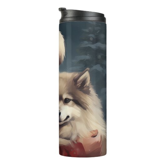 フィンランドラプウンドサンタクロースフェスティバルクリスマス タンブラー (回転右)