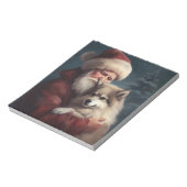 フィンランドラプウンドサンタクロースフェスティバルクリスマス ノートパッド (回転)