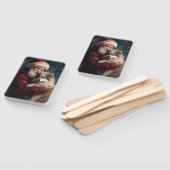 フィンランドラプウンドサンタクロースフェスティバルクリスマス ハンドファン (組立なし)