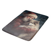 フィンランドラプウンドサンタクロースフェスティバルクリスマス バスマット (アングル)