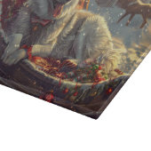 フィンランドラプンドッグクリスマスフェスティバル カッティングボード (角)