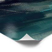 フィンランドラプーンビーチサーフィン絵を描ズ ポスター (コーナー)