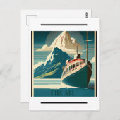 フィンランドヴィンテージトラベルアートポストカード ポストカード (正面/裏面)