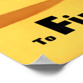 フィンランドヴィンテージ旅行ポスター復元 ポスター (角)