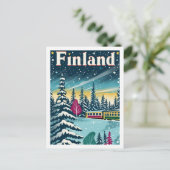 フィンランドヴィンテージ有名トラベルプレイス ポストカード (スタンド正面)