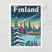 フィンランドヴィンテージ有名トラベルプレイス ポストカード (正面)