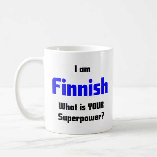 フィンランド人 コーヒーマグカップ (左)