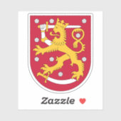 フィンランド共和国の紋章 シール (シート)