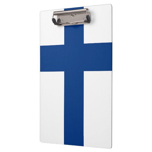 フィンランド国旗が貼られた愛国的なクリップボード クリップボード (左)