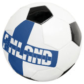 フィンランド国旗で愛らしい愛国心 サッカーボール (3/4)