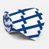 フィンランド国旗とネクタイ ネクタイ (ロール)