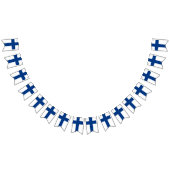 フィンランド国旗とパーティーフィンランドのバナー/結婚式 バンティングフラッグ (全)