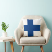 フィンランド国旗のアメリカ・モーメント・ジョー・ピロー クッション (椅子)