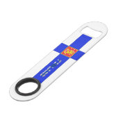 フィンランド国旗のコート・オブ・アーム スピード栓抜き (裏面アングル)