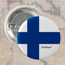フィンランド国旗のボタン,愛国的なフィンランド国旗のファッション 缶バッジ