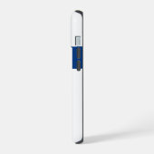 フィンランド国旗のApple iPhone 15 Case-Mateケース 15ケース (左側面)