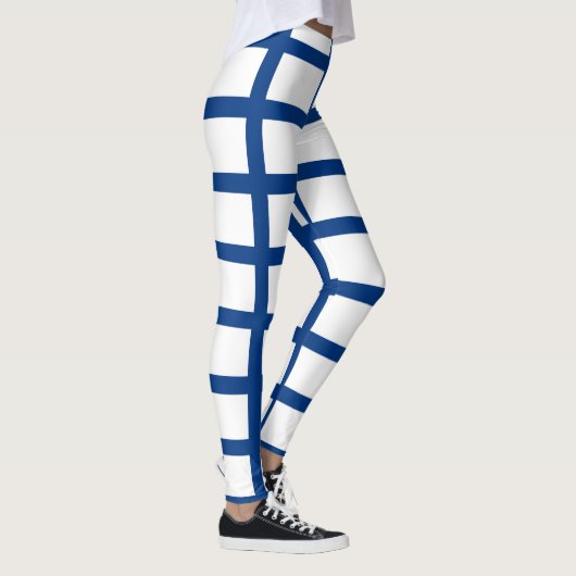 フィンランド国旗を持つレギンス レギンス (右)