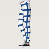 フィンランド国旗を持つレギンス レギンス (左)