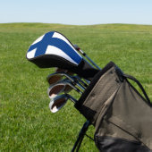 フィンランド国旗を掲げたゴルフドライバーカバー ゴルフヘッドカバー (インサイチュ)