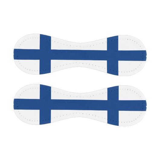 フィンランド国旗を掲げた愛国野球 野球ボール (パネル)