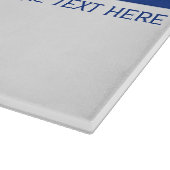 フィンランド国旗カスタムの切断ボード カッティングボード (角)