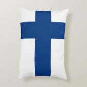 フィンランド国旗 アクセントクッション (裏面(縦))