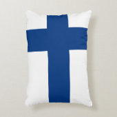 フィンランド国旗 アクセントクッション (正面(垂直))
