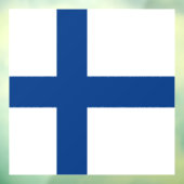 フィンランド国旗 ウィンドウサイン (シート3)