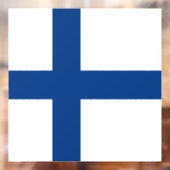 フィンランド国旗 ウィンドウサイン (シート2)