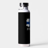 フィンランド国旗 ウォーターボトル (右面)