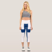 フィンランド国旗 カプリレギンス (正面)