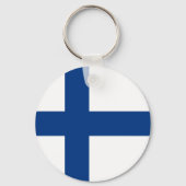 フィンランド国旗 キーホルダー (裏面)