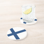 フィンランド国旗 コースター (側面)