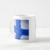 フィンランド国旗 コーヒーマグカップ (正面左)