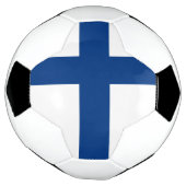 フィンランド国旗 サッカーボール (回転)