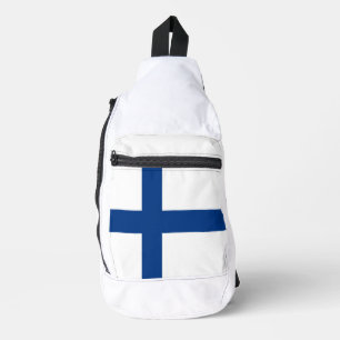 フィンランド国旗 スリングバッグ