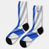 フィンランド国旗 ソックス (左)