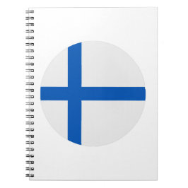 フィンランド国旗 ノートブック