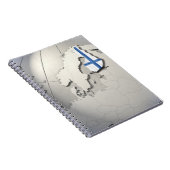 フィンランド国旗 ノートブック (右側)