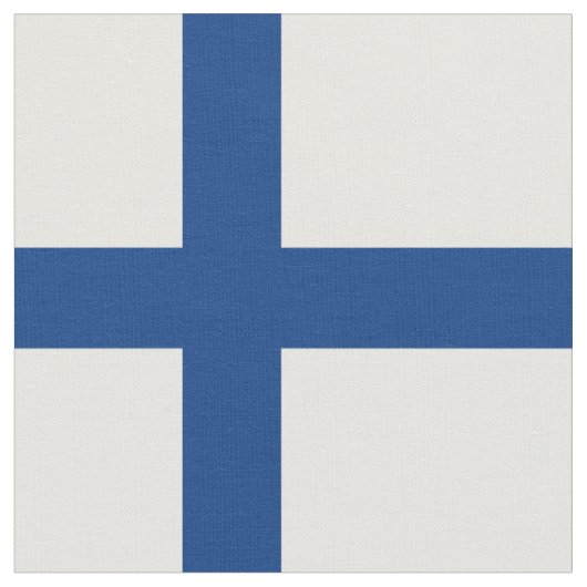 フィンランド国旗 ファブリック (クローズアップ)