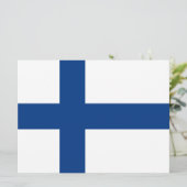フィンランド国旗（フィンランド） カード (スタンド正面)