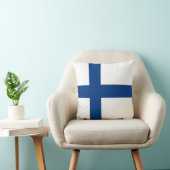 フィンランド国旗（フィンランド） クッション (椅子)