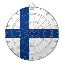 フィンランド国旗（フィンランド） ダーツボード