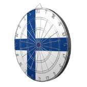 フィンランド国旗（フィンランド） ダーツボード (正面右)