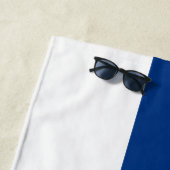 フィンランド国旗(フィンランド) ビーチタオル (インサイチュ)